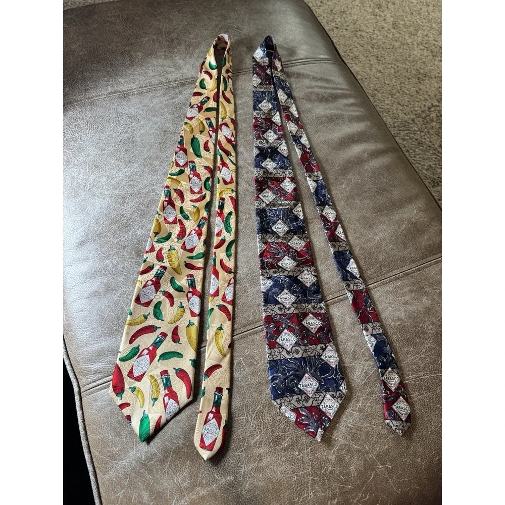 Tabasco vtg neckties
